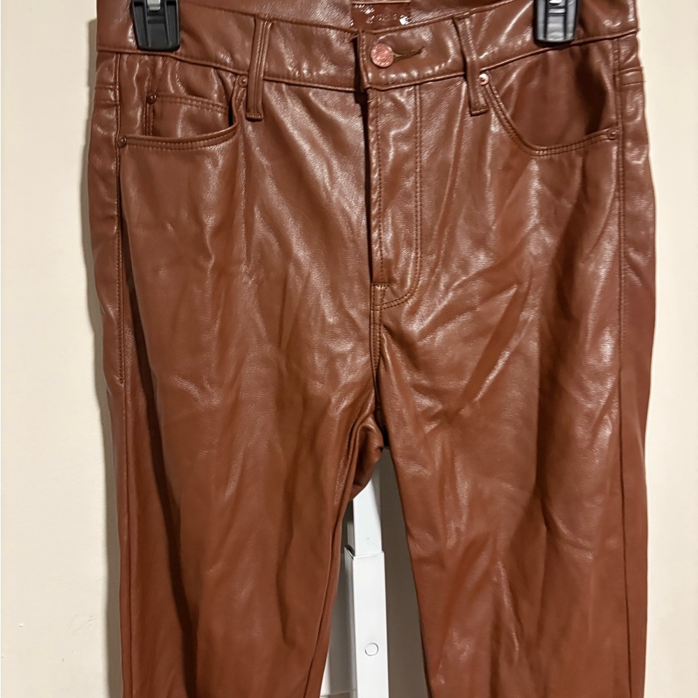 MOTHER Tan Leather Jacket - Picture 5 of 6